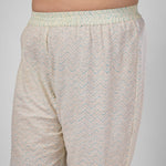 Load image into Gallery viewer, Blue Hand-Block Print Kurti and Pant