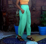 Load image into Gallery viewer, Mint Green Unisex Baggy Pant for Women and Men