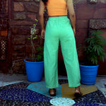 Load image into Gallery viewer, Mint Green Unisex Baggy Pant for Women and Men