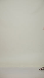 Load and play video in Gallery viewer, Blue Hand-Embroidered Kurti and Pant