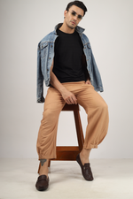 Load image into Gallery viewer, Beige Unisex Baggy Yoga Pant for Women and Men