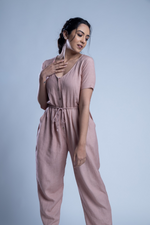 Load image into Gallery viewer, Rose gold Jumpsuit