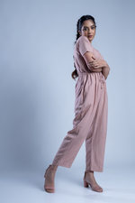 Load image into Gallery viewer, Rose gold Jumpsuit