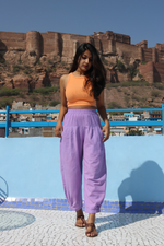 Load image into Gallery viewer, Lilac Unisex Baggy Pant for Women and Men