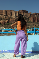 Load image into Gallery viewer, Lilac Unisex Baggy Pant for Women and Men