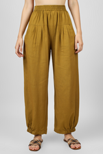 Load image into Gallery viewer, Olive Unisex Baggy Pant for Women and Men