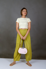 Load image into Gallery viewer, Apple Green Unisex Baggy Yoga Pant