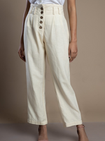Load image into Gallery viewer, Off-White Pleated Pant