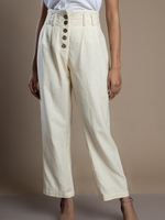 Load image into Gallery viewer, Off-White Pleated Pant