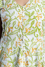 Load image into Gallery viewer, Hand-Block Printed Cotton Maxi Dress