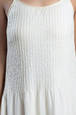 Load image into Gallery viewer, Pintucks Cotton Maxi Dress