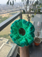 Load image into Gallery viewer, Jumbo green scrunchie
