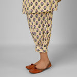 Load image into Gallery viewer, Beige Hand-Block Print Kurti and Pant (Copy)