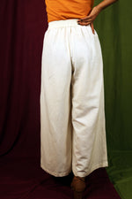 Load image into Gallery viewer, Cream Pleat Pants for Women